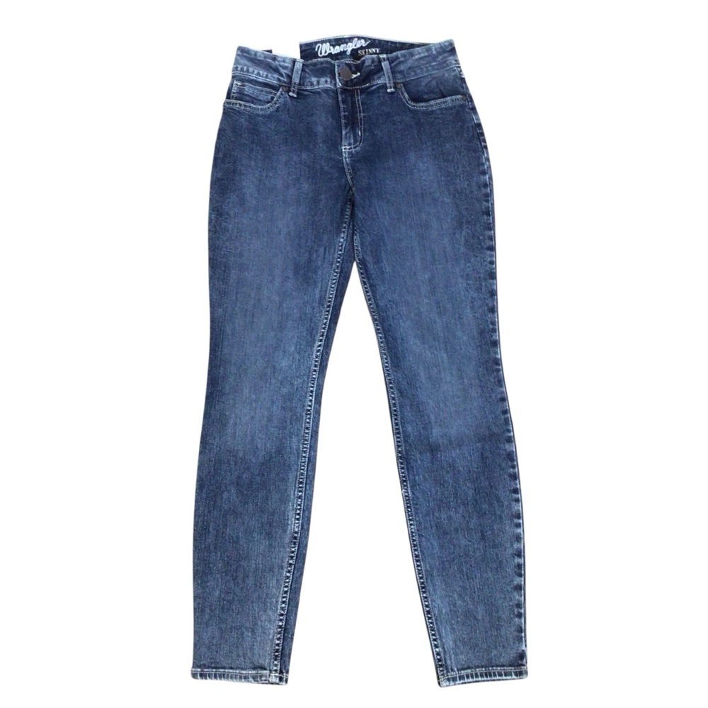 Wrangler Q Juniors Ladies Essential Skinny Jeans – NWT 5x30 Dark Wash.
